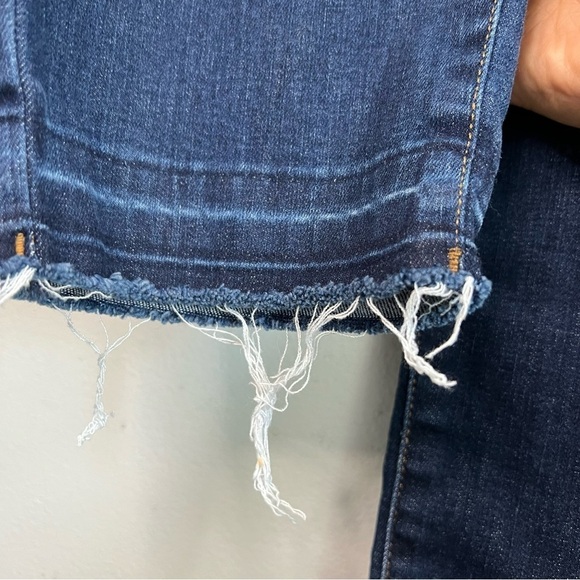 NYDJ Women's Ami Skinny Jeans Plus Sz 20W Dark Wash Raw Hem High Rise - Picture 6 of 10